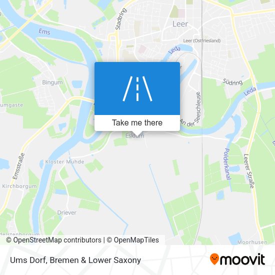 Ums Dorf map