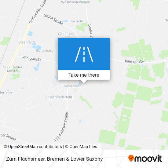 Zum Flachsmeer map