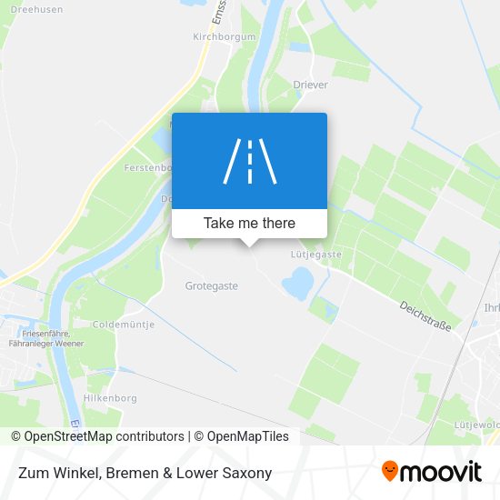 Zum Winkel map