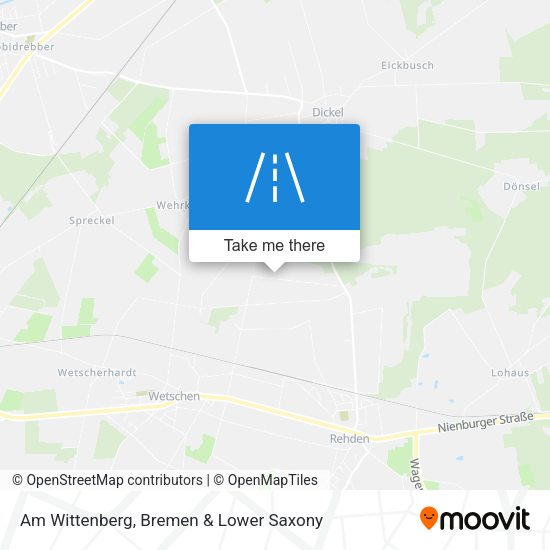 Am Wittenberg map