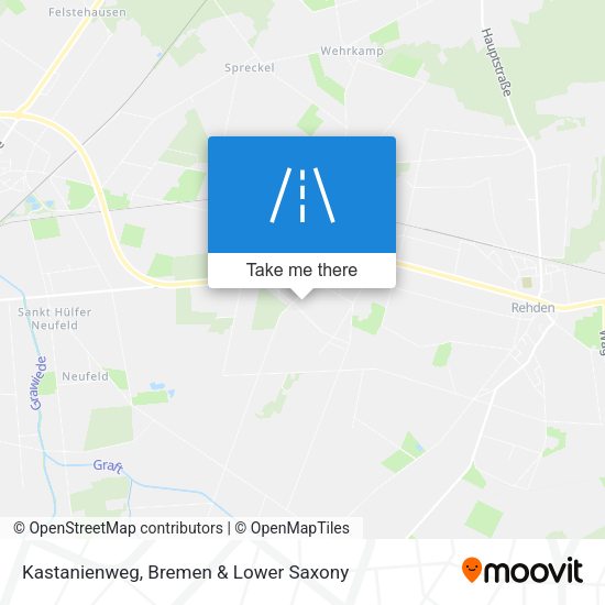 Kastanienweg map
