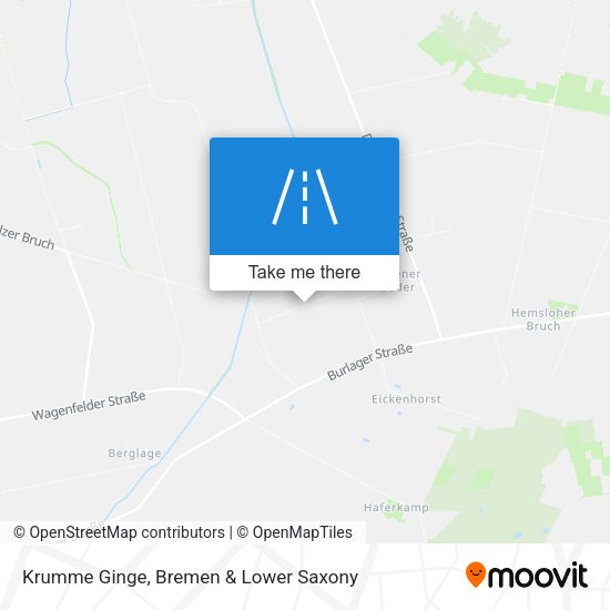 Krumme Ginge map