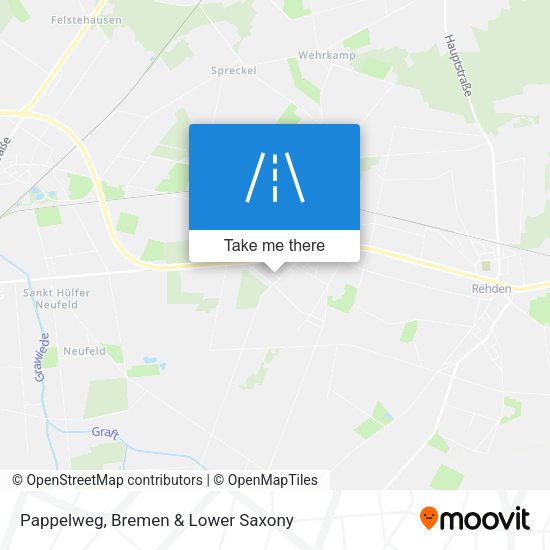 Pappelweg map