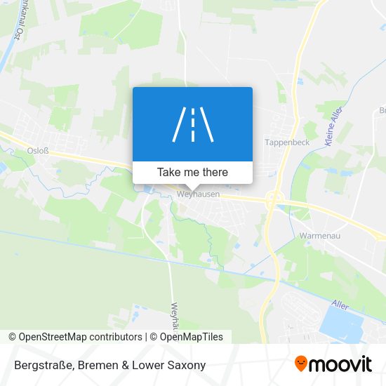 Bergstraße map