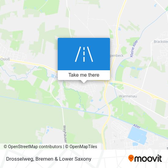 Drosselweg map