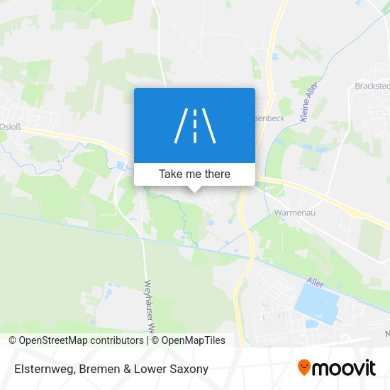 Elsternweg map