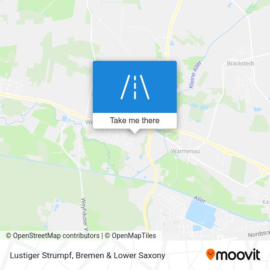 Lustiger Strumpf map