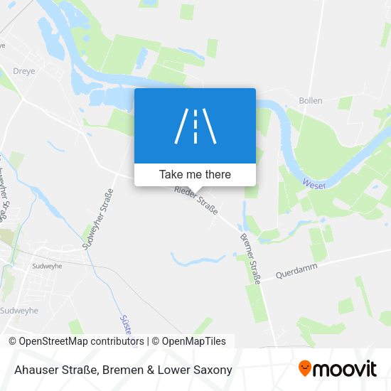 Ahauser Straße map