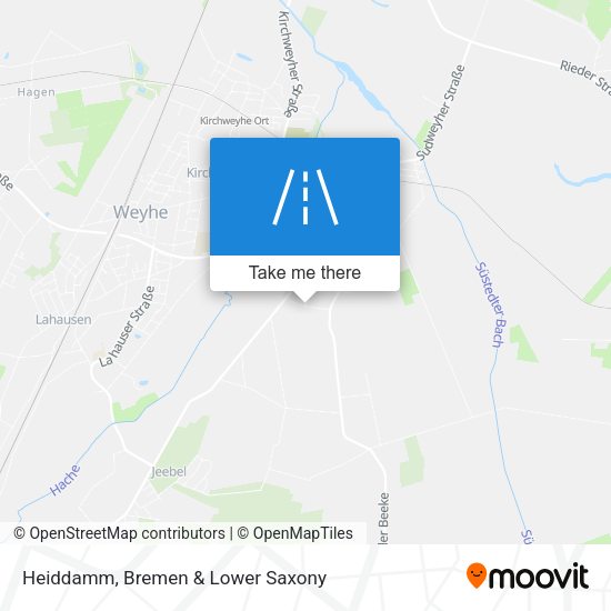Heiddamm map
