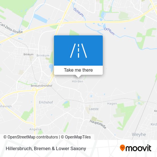 Hillersbruch map