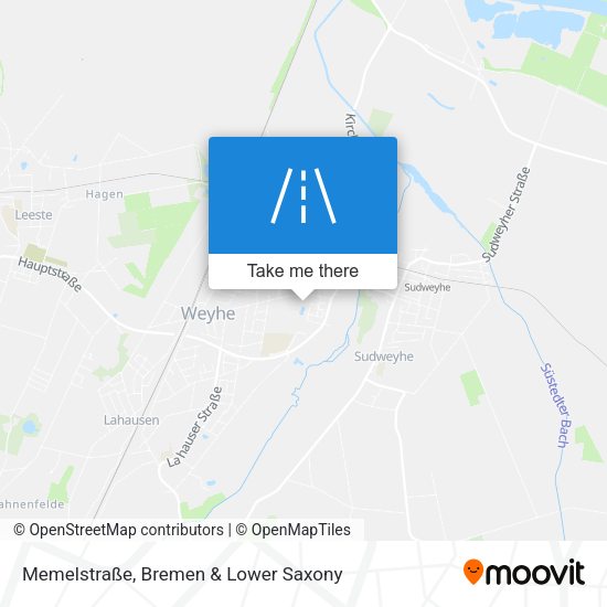 Memelstraße map