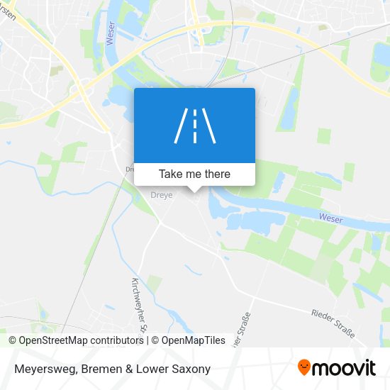 Meyersweg map