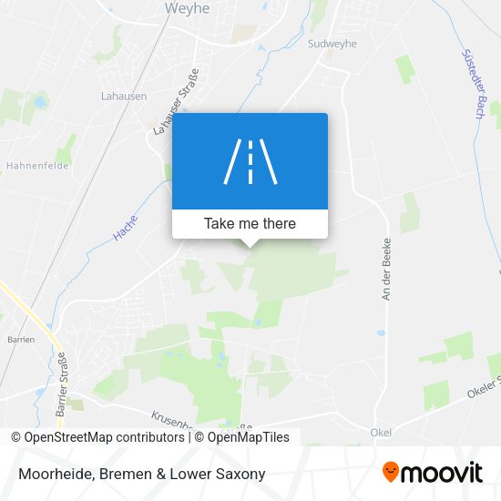 Moorheide map