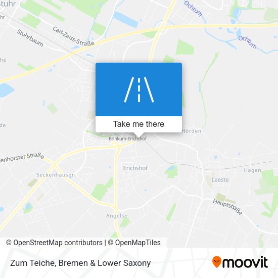 Zum Teiche map
