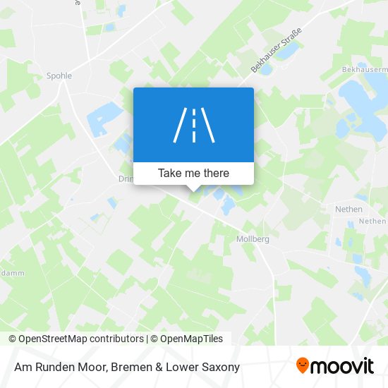 Am Runden Moor map