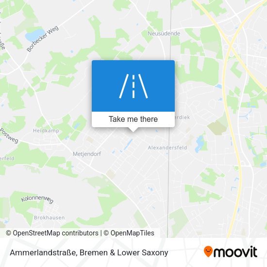 Ammerlandstraße map
