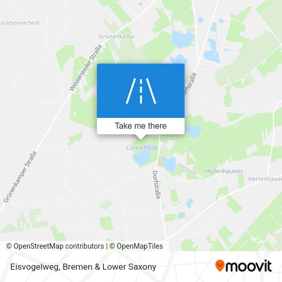 Eisvogelweg map