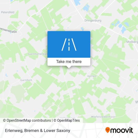 Erlenweg map