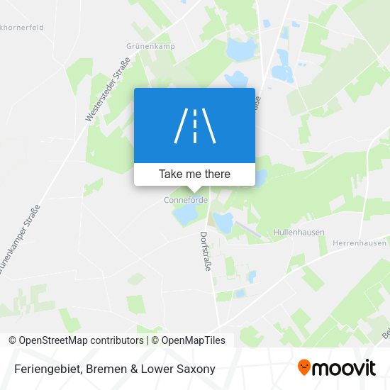 Feriengebiet map