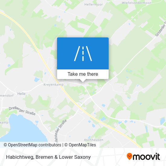 Habichtweg map
