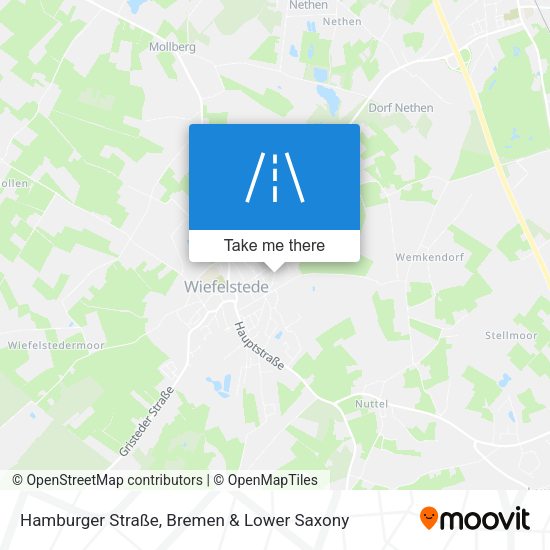 Hamburger Straße map