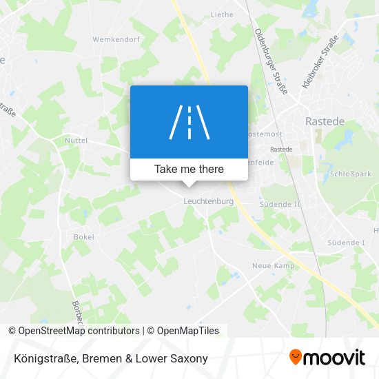 Königstraße map