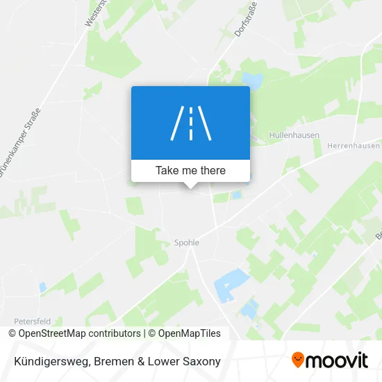 Карта Kündigersweg