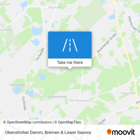 Obenstroher Damm map
