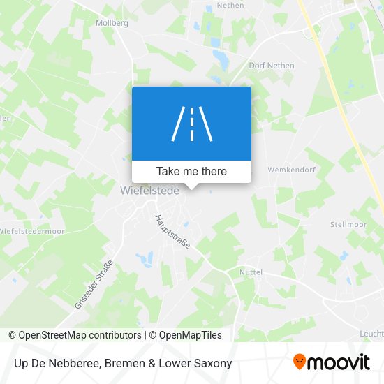 Up De Nebberee map
