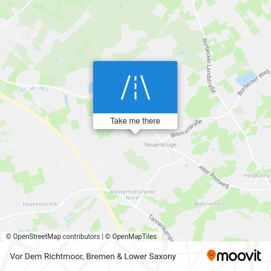 Vor Dem Richtmoor map