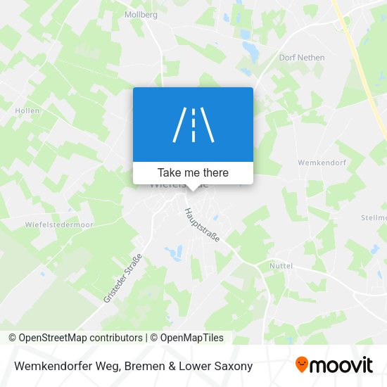 Wemkendorfer Weg map