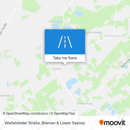 Wiefelsteder Straße map