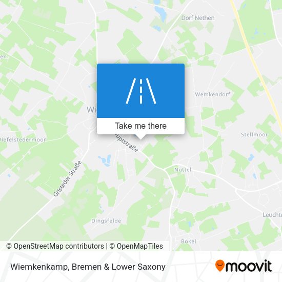 Wiemkenkamp map