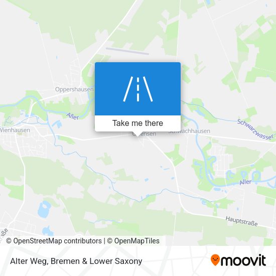 Alter Weg map