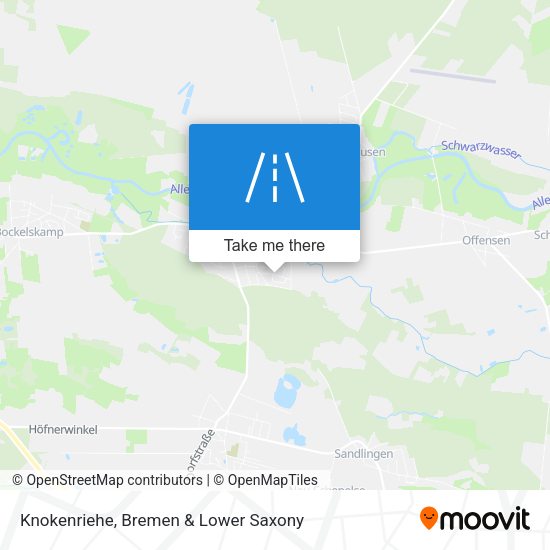 Knokenriehe map