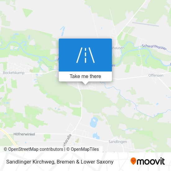 Sandlinger Kirchweg map