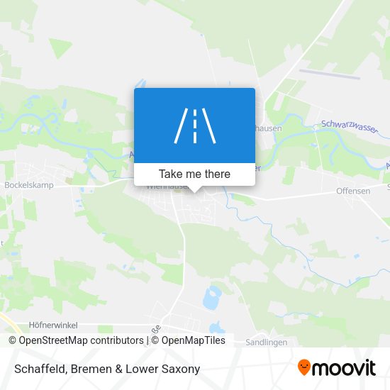 Schaffeld map