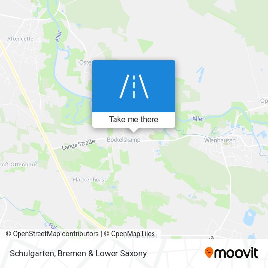 Schulgarten map