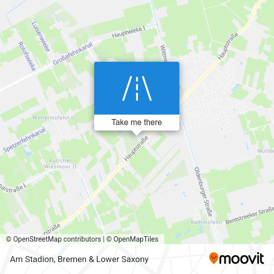 Am Stadion map