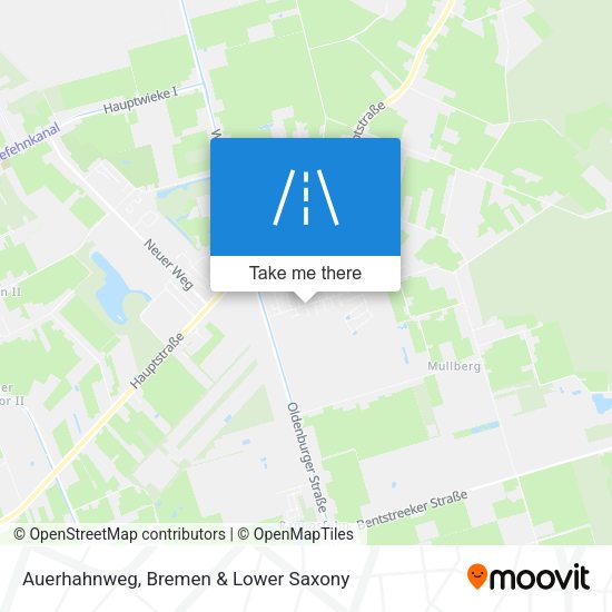 Auerhahnweg map