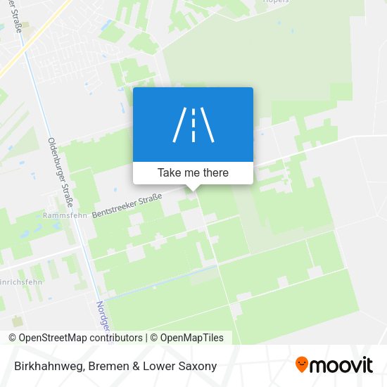 Birkhahnweg map