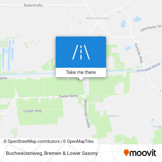Buchweizenweg map
