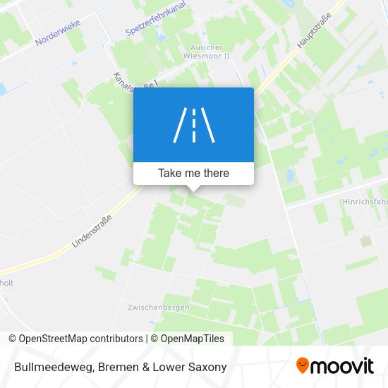Bullmeedeweg map