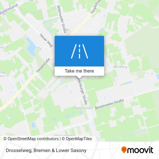 Drosselweg map