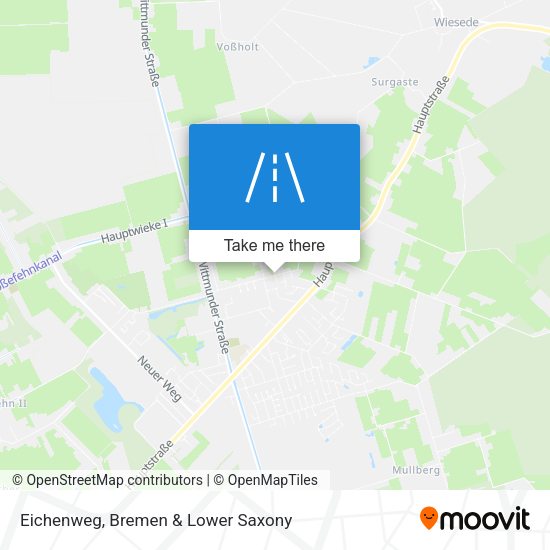 Eichenweg map