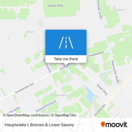 Hauptwieke I map