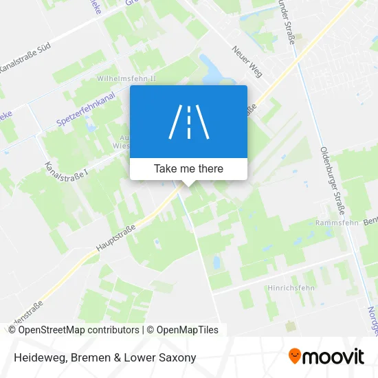 Карта Heideweg