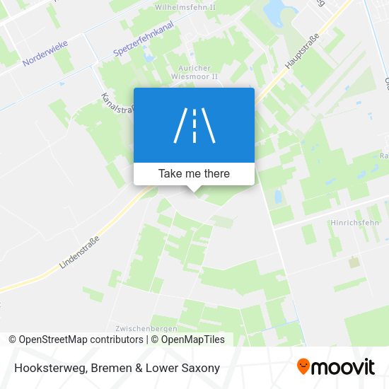 Hooksterweg map