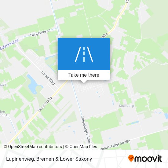 Lupinenweg map
