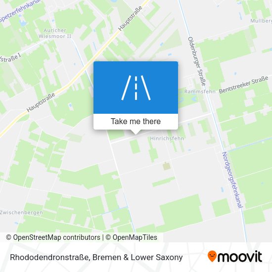 Rhododendronstraße map